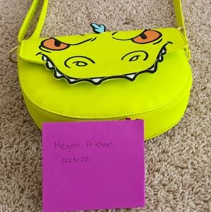 Loungefly Reptar Crossbody. Scuff Damage